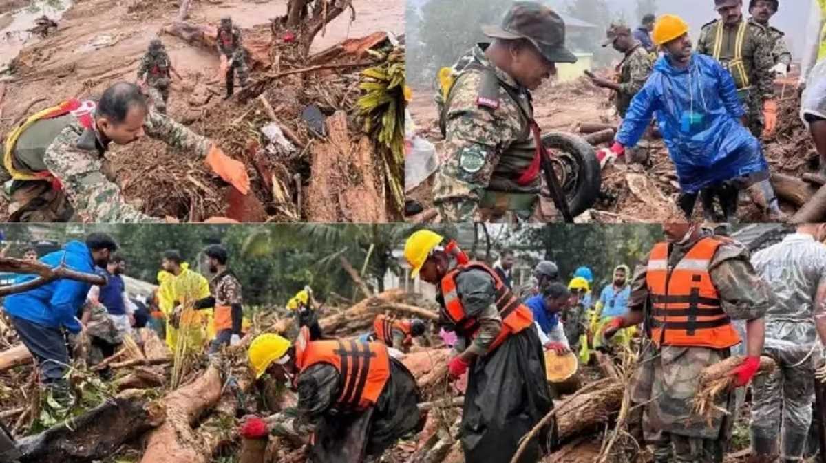 वायनाड भूस्खलन : 150 लापता लोगों की तलाश जारी